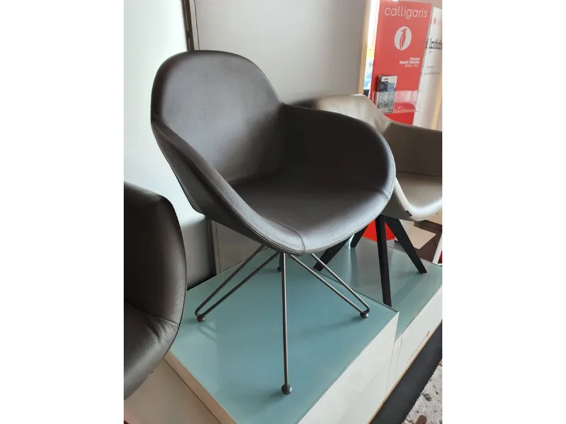 Poltroncina modello Eden Ozzio in Pelle in Offerta Outlet