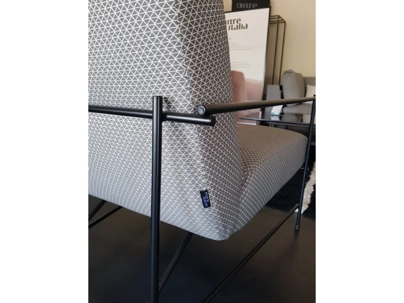 Poltroncina modello Kyo Ditre italia in Tessuto in Offerta Outlet