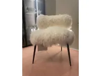 Poltroncina modello Nepal Baxter in Pelle a prezzo Outlet