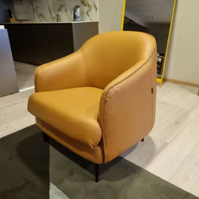 Poltroncina modello Poltrona rosini mod. ischia Rosini in Pelle a prezzo Outlet