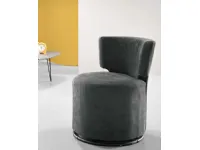 Poltroncina modello Poltroncina design luxury italia 4 colori  Md work in Tessuto a prezzo Outlet