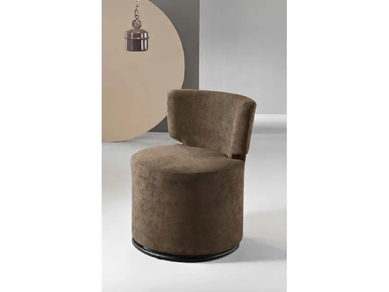 Poltroncina modello Poltroncina design luxury italia 4 colori  Md work in Tessuto a prezzo Outlet