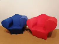 Poltroncina modello Soft little easy Moroso in Tessuto a prezzo scontato