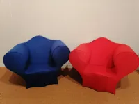 Poltroncina modello Soft little easy Moroso in Tessuto a prezzo scontato