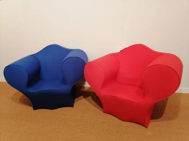 Poltroncina modello Soft little easy Moroso in Tessuto a prezzo scontato