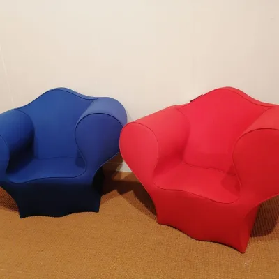 Poltroncina modello Soft little easy Moroso in Tessuto a prezzo scontato