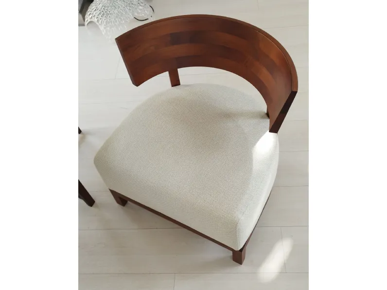 Poltroncina modello Thomas Flexform in Tessuto a prezzo Outlet