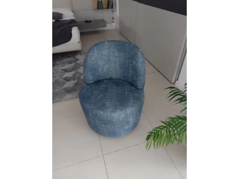 Poltroncina modello World Nicoletti home in Tessuto in Offerta Outlet