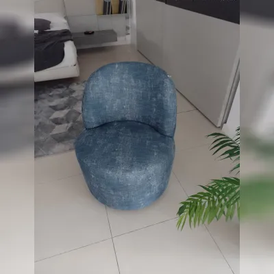 Poltrona World Nicoletti home in Tessuto SCONTATA