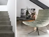 Poltroncina modello Zoe Doimo salotti in Tessuto a prezzo scontato