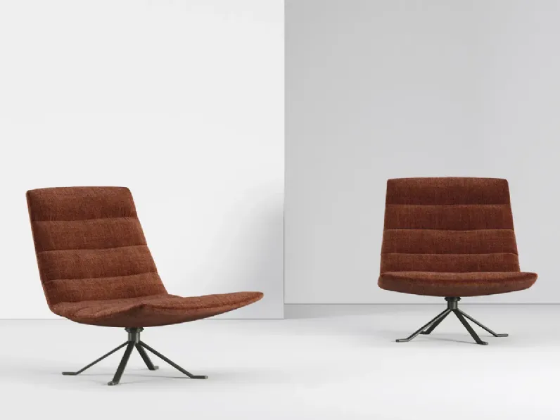 Poltroncina modello Zoe Doimo salotti in Tessuto a prezzo scontato
