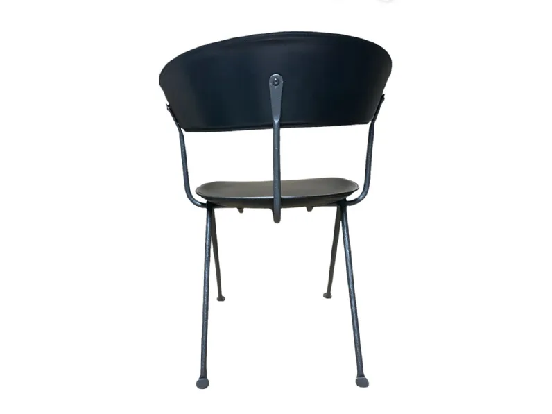 Poltrona modello Poltroncina officina inpelle nera Magis in offerta