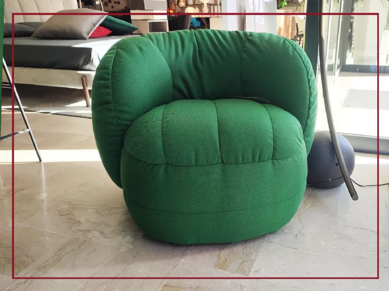Poltrona con seduta fissa Reef Connubia a prezzo Outlet 
