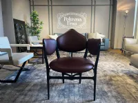 Poltrona con seduta fissa Stellage 52 Ceccotti in Offerta Outlet 