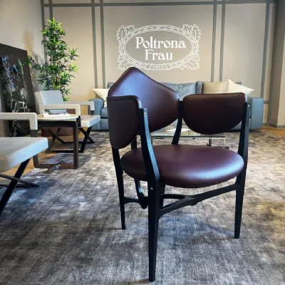 Poltrona con seduta fissa Stellage 52 Ceccotti in Offerta Outlet 