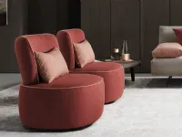 Poltrona in Tessuto Tania Le comfort a prezzo scontato