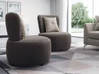 Poltrona in Tessuto Tania Le comfort a prezzo scontato