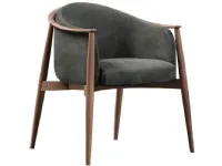 Poltrona con seduta fissa Tekton Flou in Offerta Outlet 
