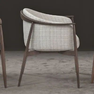 Poltrona con seduta fissa Tekton Flou in Offerta Outlet 