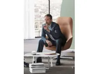 Poltrona modello Truka lounge girevole oscillante Las mobili ad un prezzo conveniente