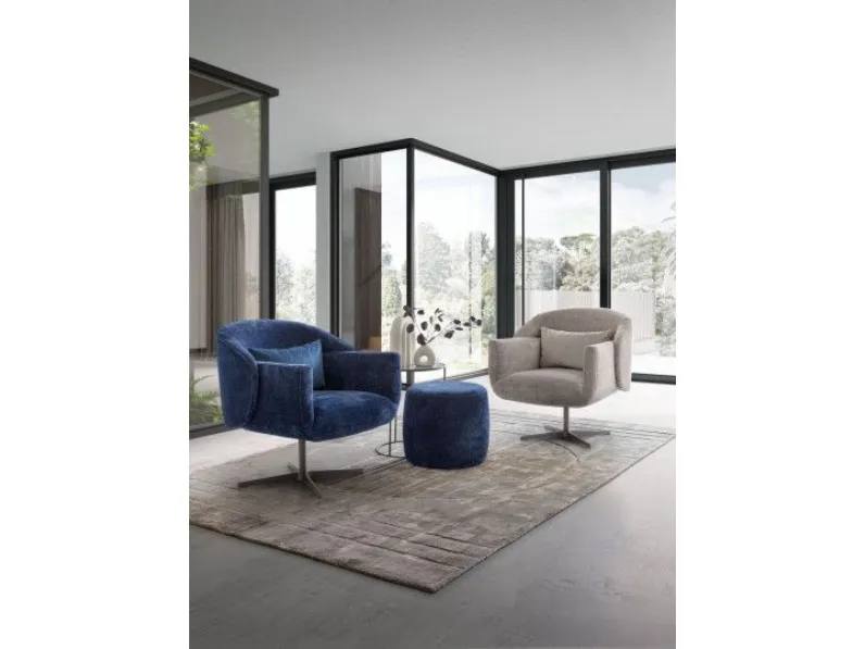 Poltrona in stile moderna Wrap Collezione esclusiva in Offerta Outlet