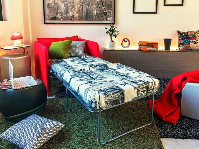 Poltrona letto Poltrona letto rete singola compact Artigianale in stile moderna SCONTATA