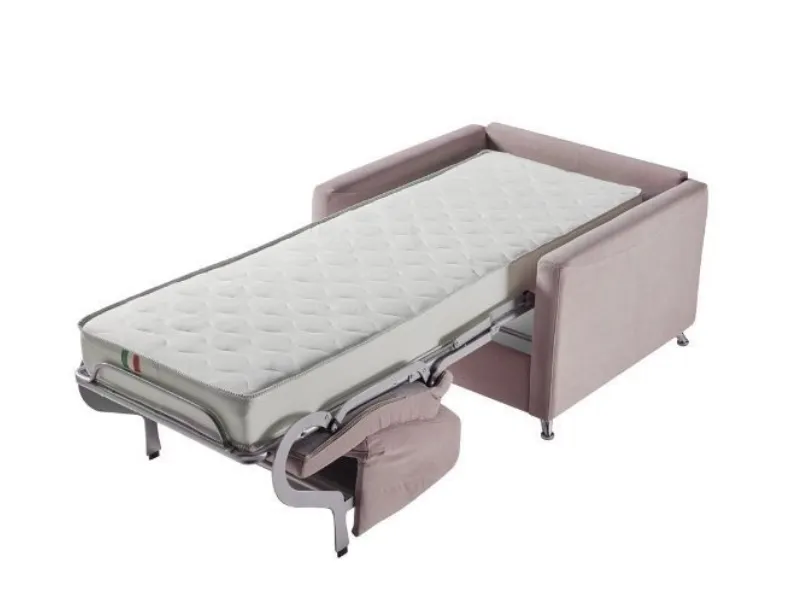 Poltrona letto in Tessuto Ambrogio class1 Vitarelax a prezzo scontato