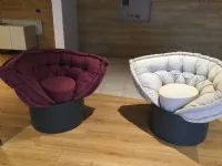 Poltrona letto in Tessuto Huggy Lago in Offerta Outlet