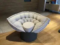 Poltrona letto in Tessuto Huggy Lago in Offerta Outlet