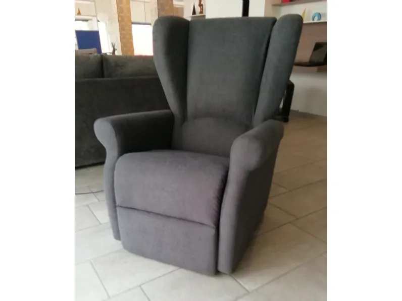 Poltrona Bergercon movimento relax a marchio Hoppl con uno sconto imperdibile