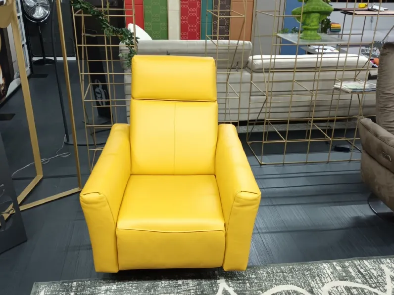 Poltrona relax Con movimento relax Blues Egoitaliano in Offerta Outlet