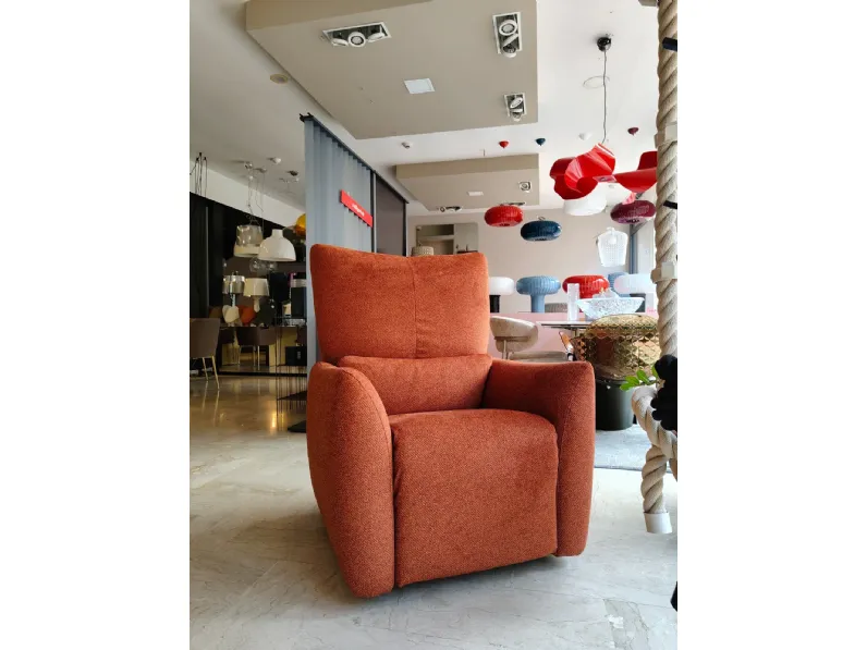 Poltrona Bubble�con movimento relax a marchio Egoitaliano con uno sconto esclusivo