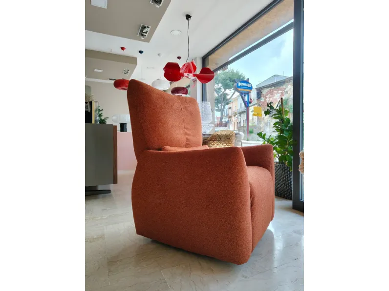Poltrona Bubble con movimento relax a marchio Egoitaliano con uno sconto esclusivo
