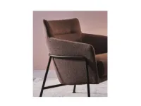 Poltrona con movimento relax Adele sweet in Tessuto Twils con forte sconto 