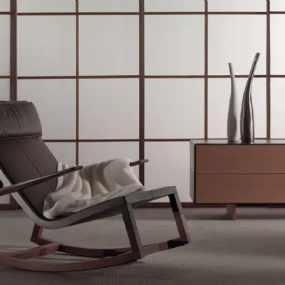 Poltrona con movimento relax Don'do in Pelle Poltrona frau in offerta 