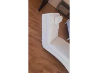 Poltrona con movimento relax Sofia chaise lougue in Ecopelle Tomasucci con forte sconto 