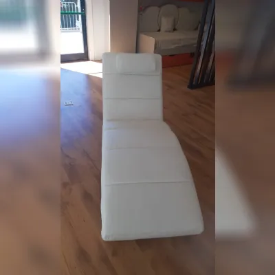 Poltrona con movimento relax Sofia chaise lougue in Ecopelle Tomasucci a prezzi convenienti 