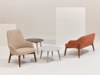 Poltrona con movimento relax Spy relax billiani in Tessuto Bm design in offerta 