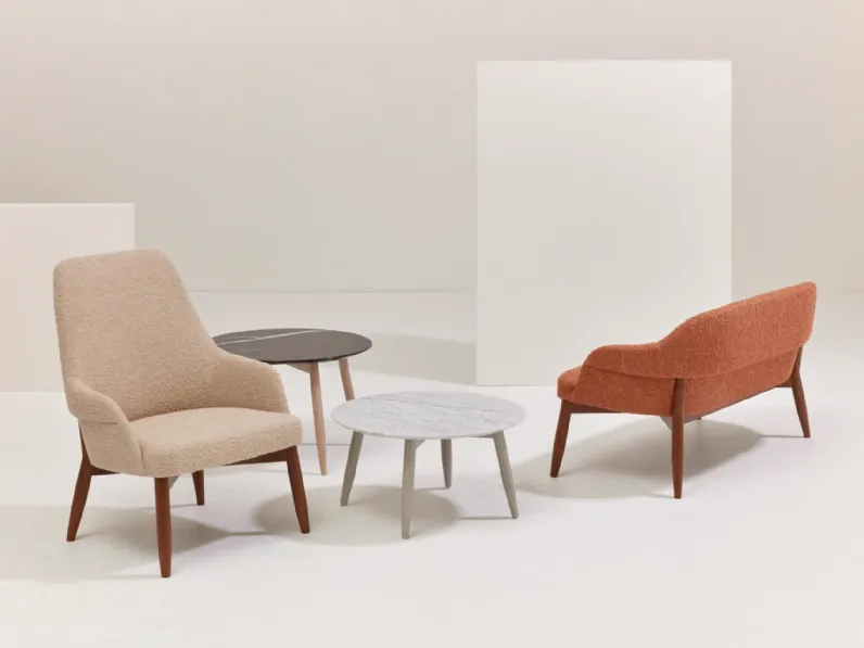 Poltrona con movimento relax Spy relax billiani in Tessuto Bm design in offerta 