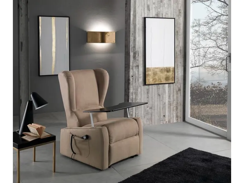 Poltrona relax modello Livia a marchio Hopplà con forte sconto