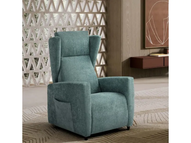 Poltrona Orsoncon movimento relax a marchio Egoitaliano con uno sconto esclusivo