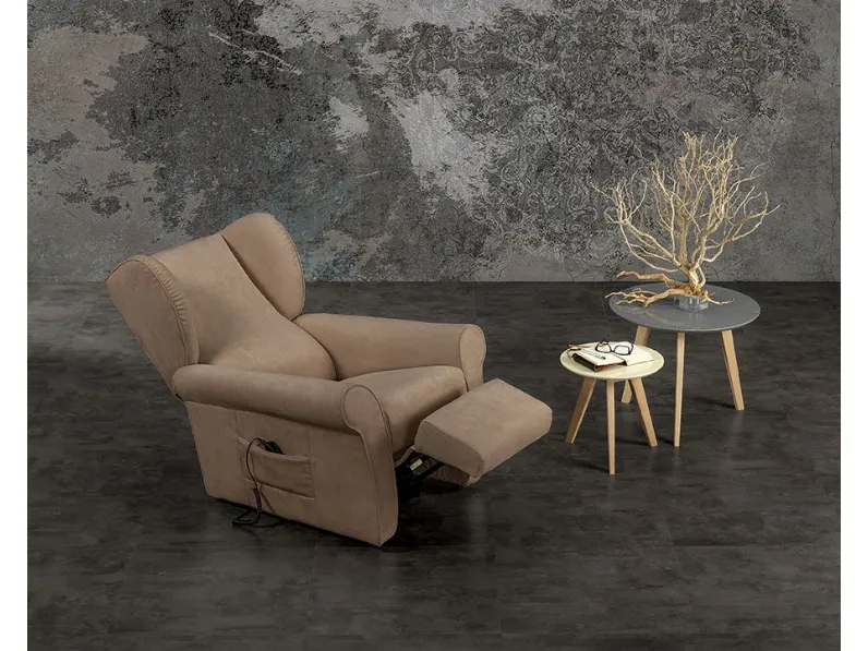 Poltrona relax Con movimento relax Poltrona-relax mod.manga Exc a prezzo Outlet