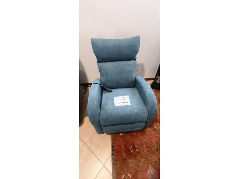 Poltrona relax in Tessuto Poltrona sissi Hoppl� scontata