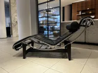 Poltrona relax Cassina in pelle. Movimento regolabile. Sconto forte! Lunghezza max 75 cm.