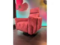 Poltrona Bluescon movimento relax a marchio Egoitaliano con uno sconto imperdibile