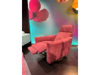 Poltrona Bluescon movimento relax a marchio Egoitaliano con uno sconto imperdibile