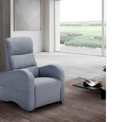 Poltrona relax Con movimento relax Bourbon Mottes selection a prezzo Outlet