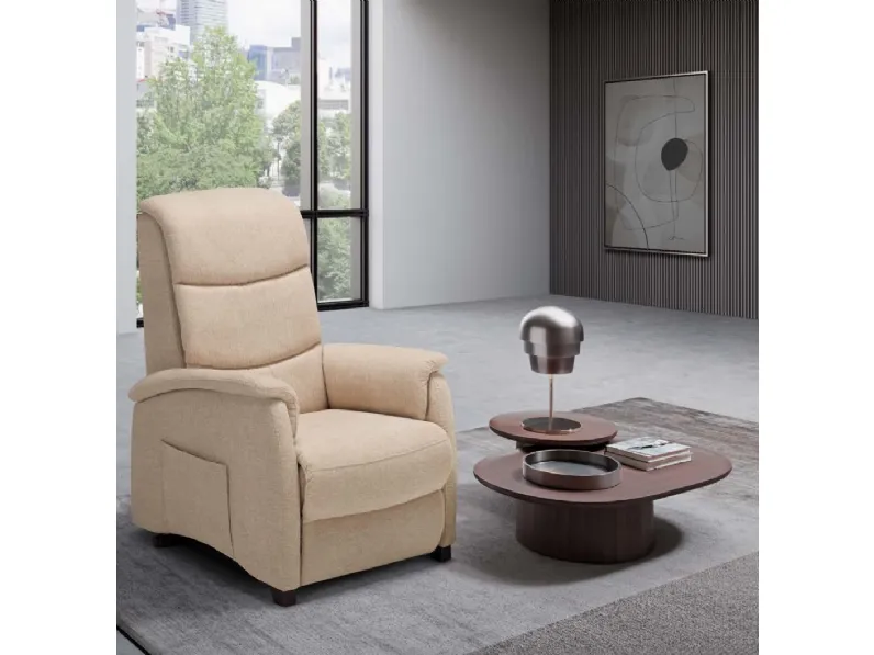 Poltrona relax Con movimento relax Metr Mottes selection a prezzo Outlet