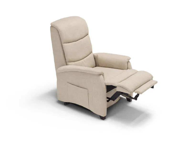 Poltrona relax Con movimento relax Metrò Mottes selection a prezzo Outlet