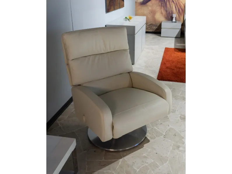 Poltrona relax Con movimento relax Milano Three in Offerta Outlet